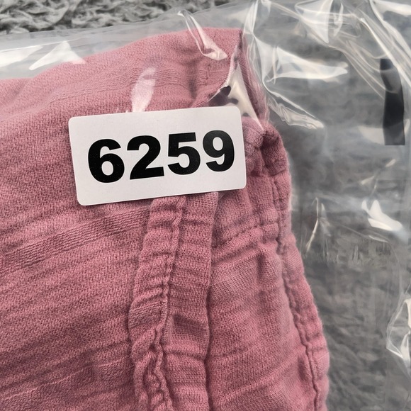 Prana Tank Top Womens Small Pink Button Front Pintuck Sleeveless Casual Boho - Picture 8 of 8